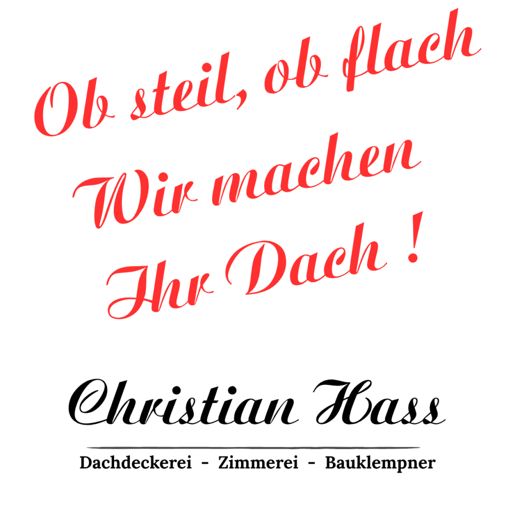 Ob steil, ob flach